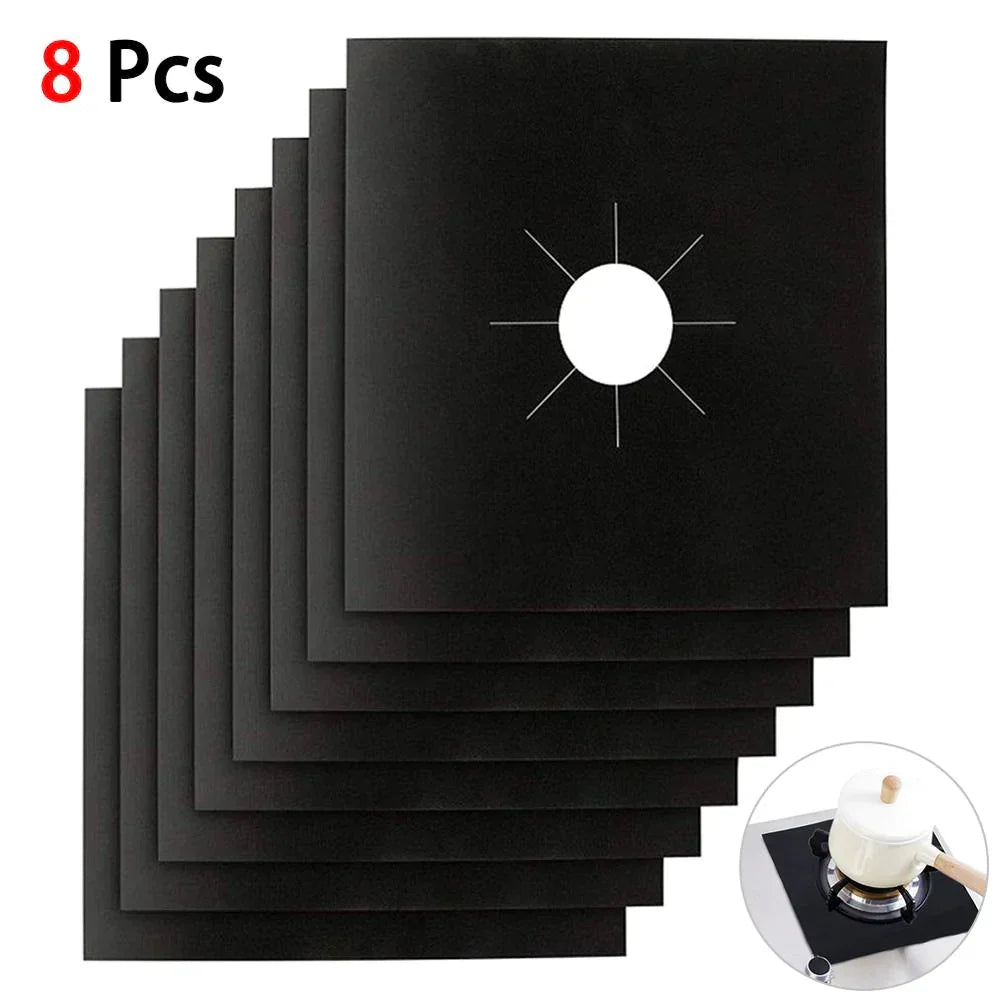 Lot de 8 protèges cuisinière