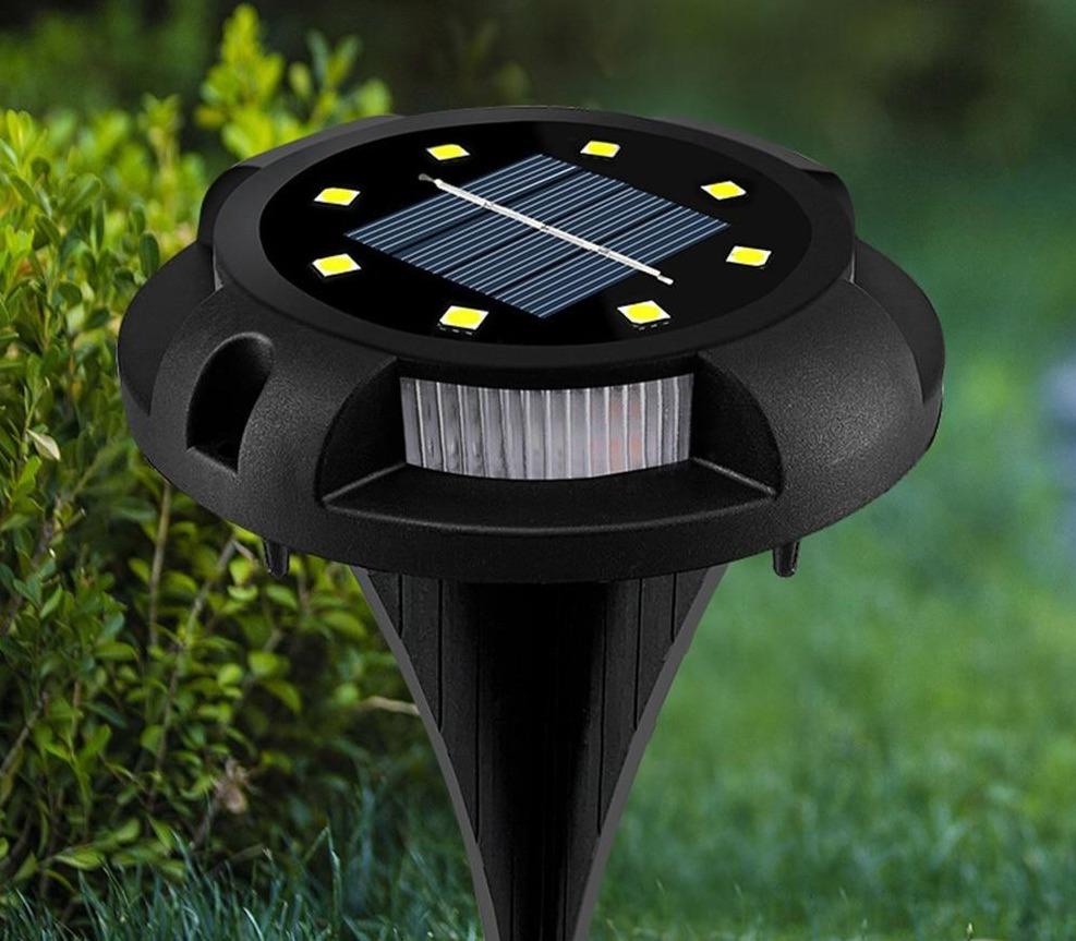Lot de 4 spots LED à énergie solaire