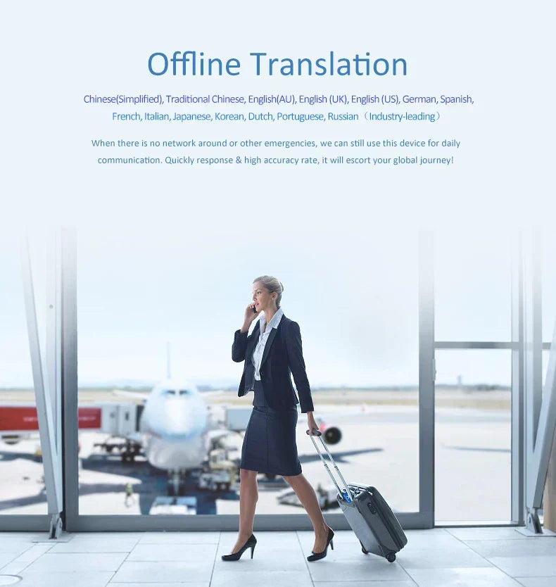 Traducteur intelligent audio portable - 138 langues
