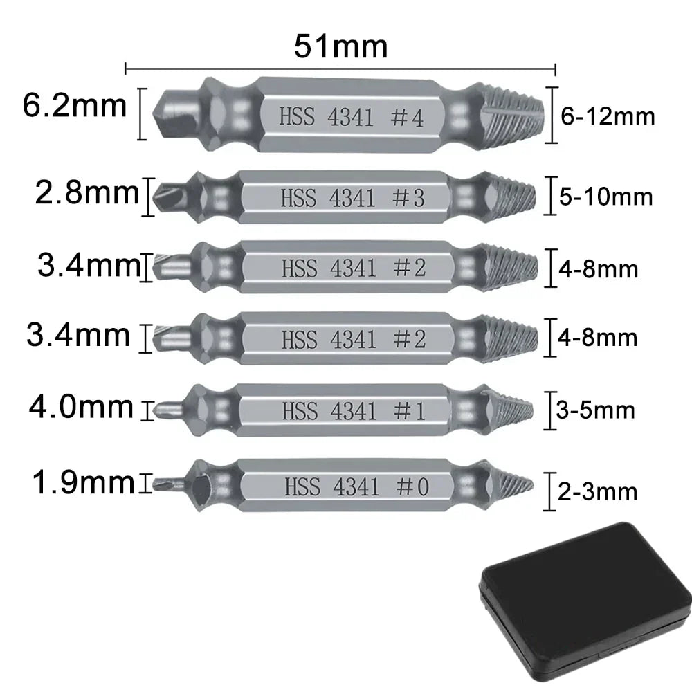 Extracteur de vis endommagée