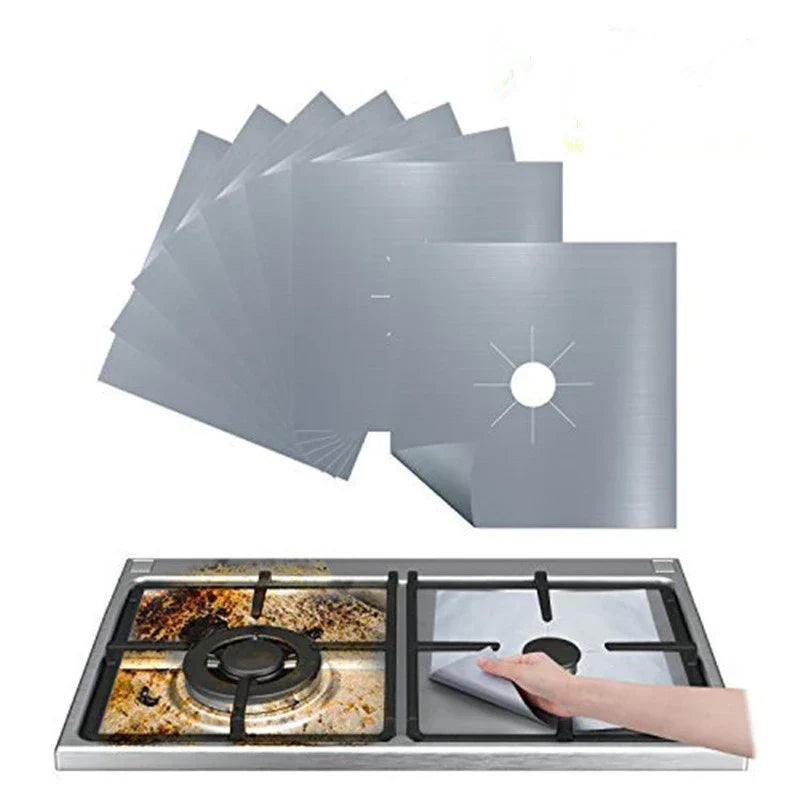 Lot de 8 protèges cuisinière