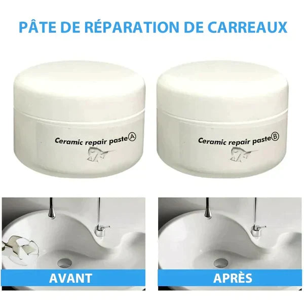 Pâte de Réparation de Céramique