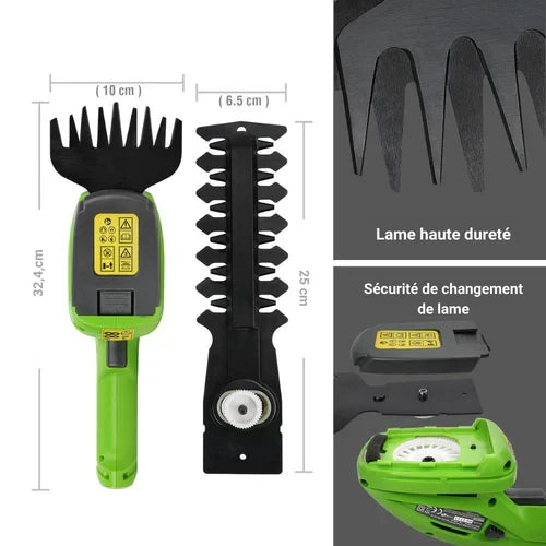 Tondeuse de jardinage 2 en 1