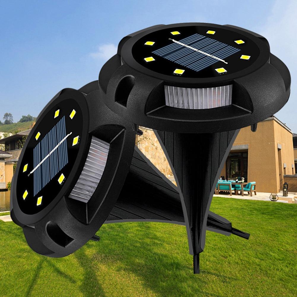 Lot de 4 spots LED à énergie solaire