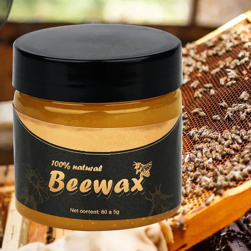 Cire d'abeille naturelle rénovatrice de bois