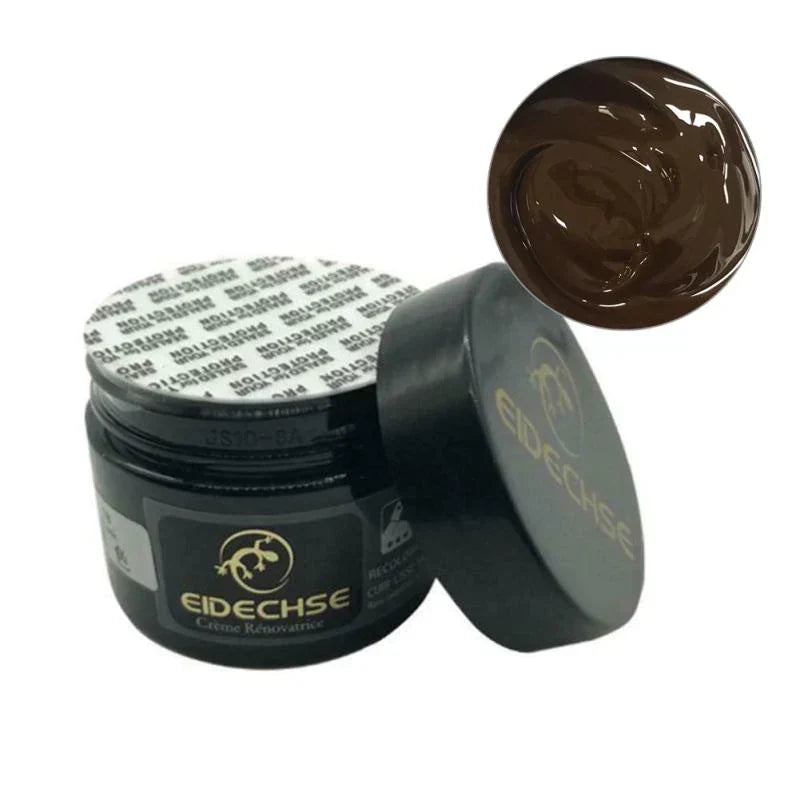 Crème réparatrice pour le cuir