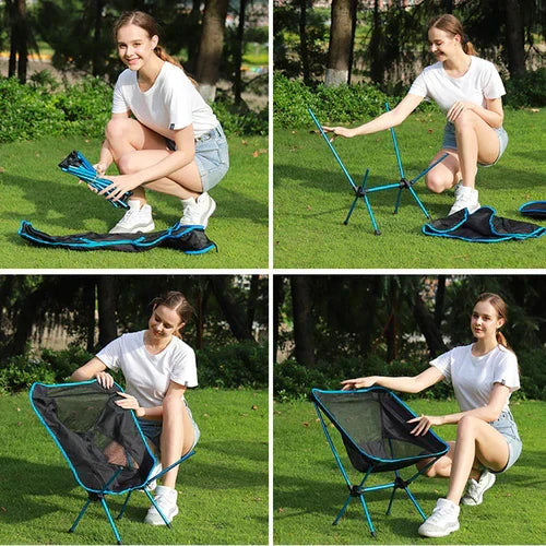 Chaise pliante ultra compacte
