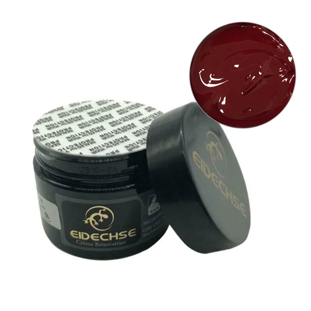 Crème réparatrice pour le cuir