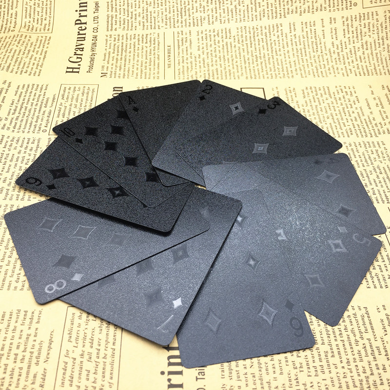 Jeu de cartes en or