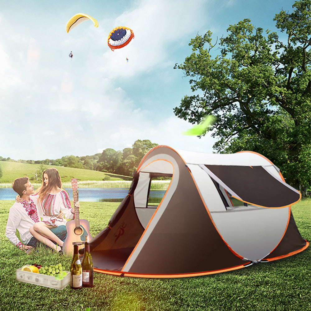 Tente de Camping avec Toit Respirant