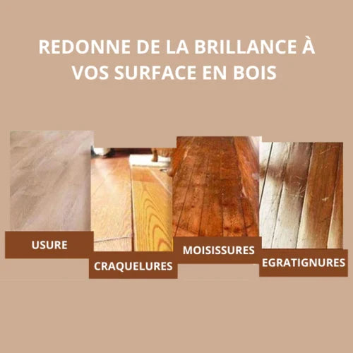 Cire d'abeille naturelle rénovatrice de bois