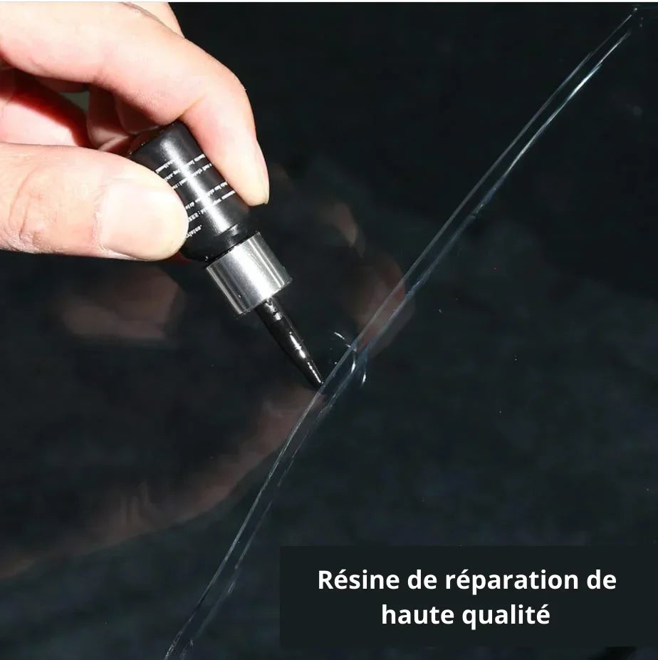 Résine de réparation verre et vitre
