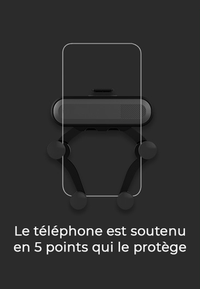 Support de Téléphone Magnétique pour Voiture